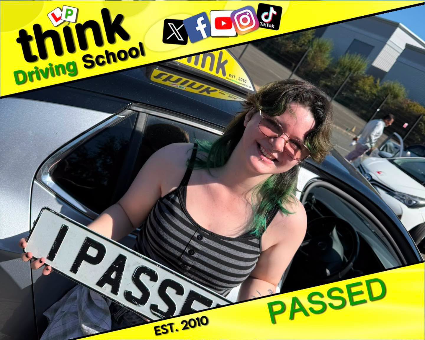 Passed with think driving school June 2026 and left this 5 star review