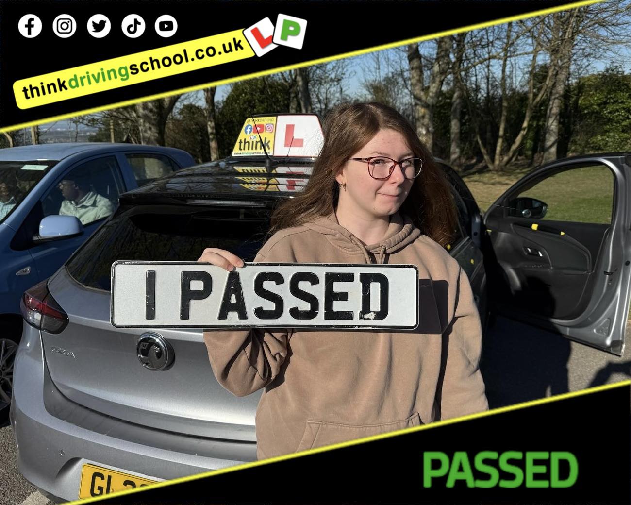 Driving School Godalming Passed with think driving school March 2025 and left this 5 star review