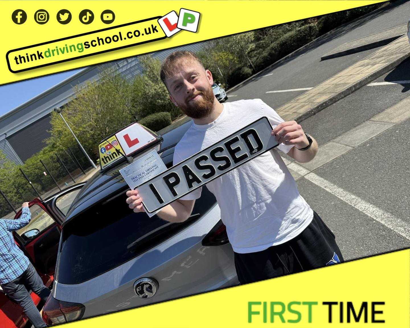 Driving School Godalming Passed with think driving school March 2025 and left this 5 star review