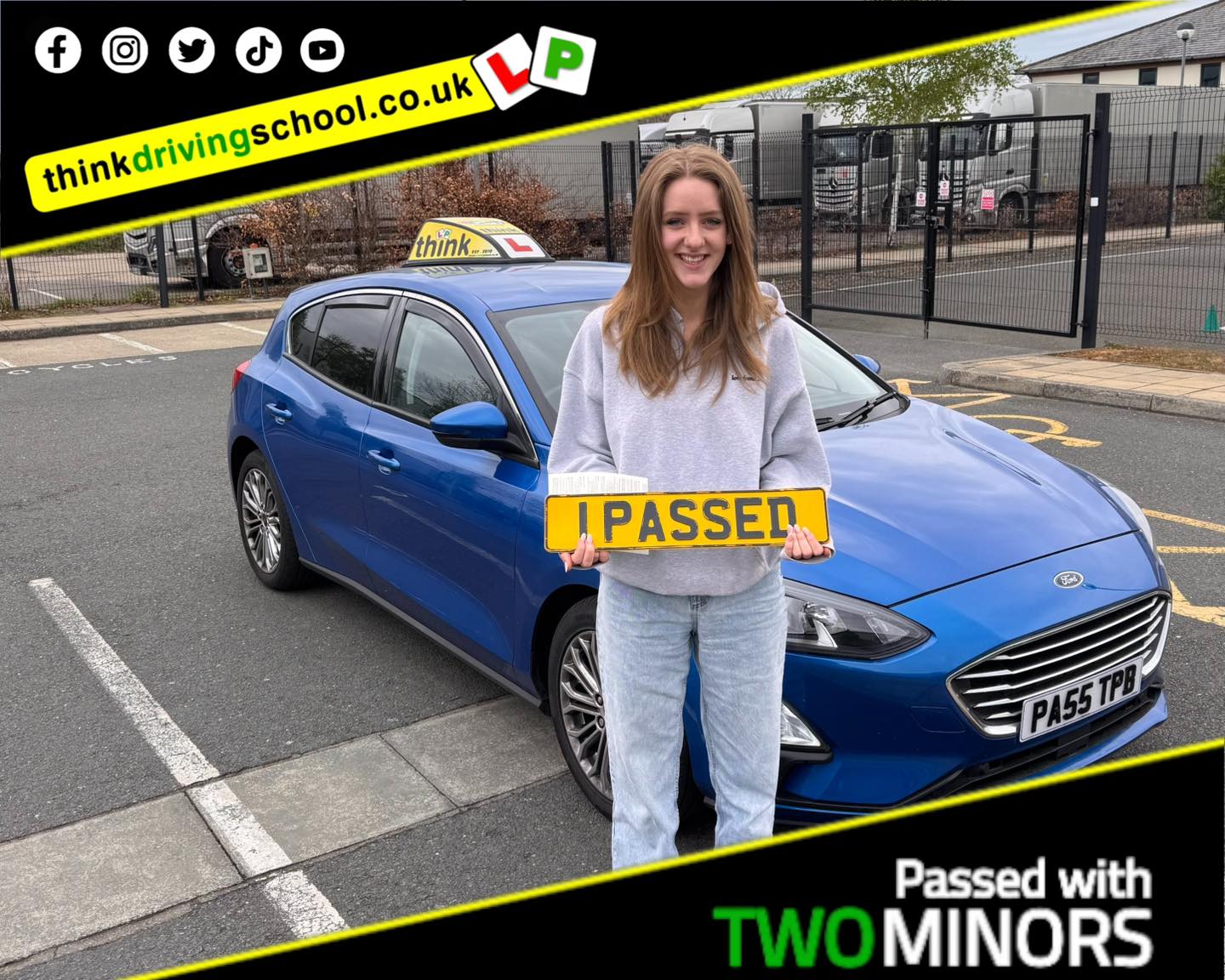 Driving School Godalming Passed with think driving school March 2025 and left this 5 star review