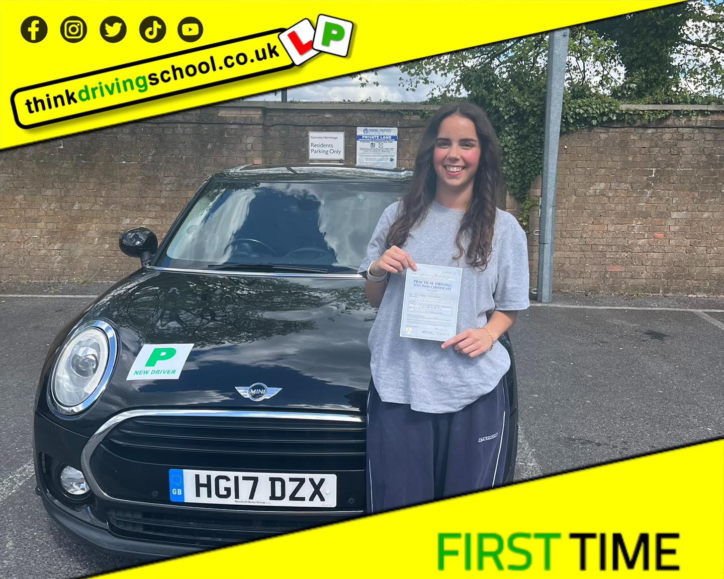 Driving School Godalming Passed with think driving school March 2025 and left this 5 star review
