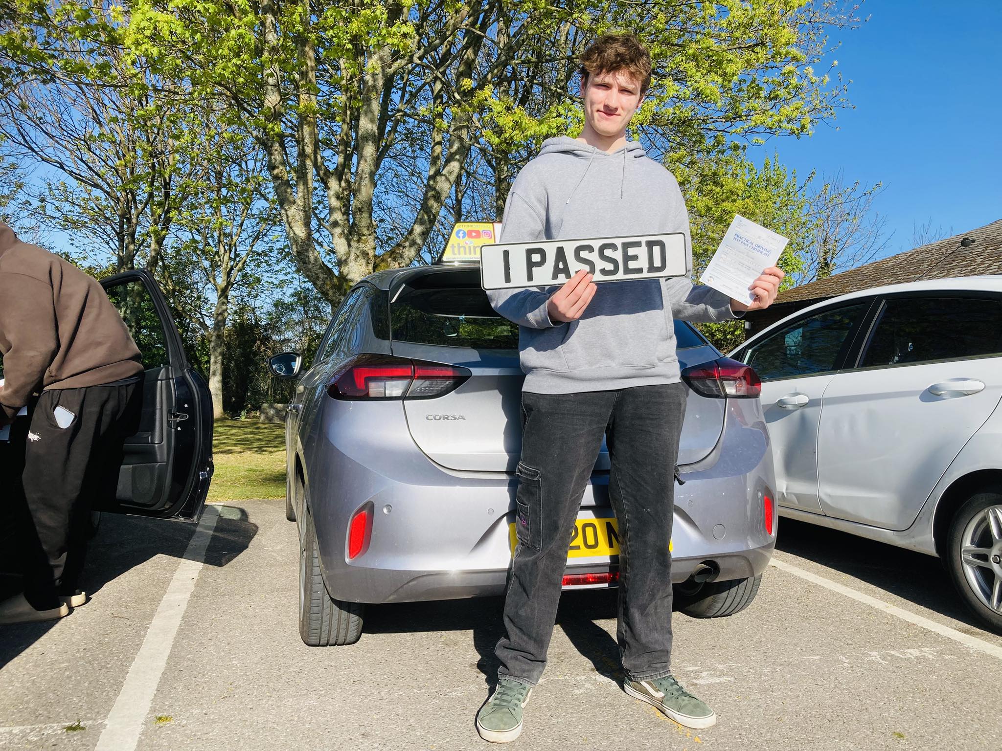 Passed with think driving school March 2025 and left this 5 star review
