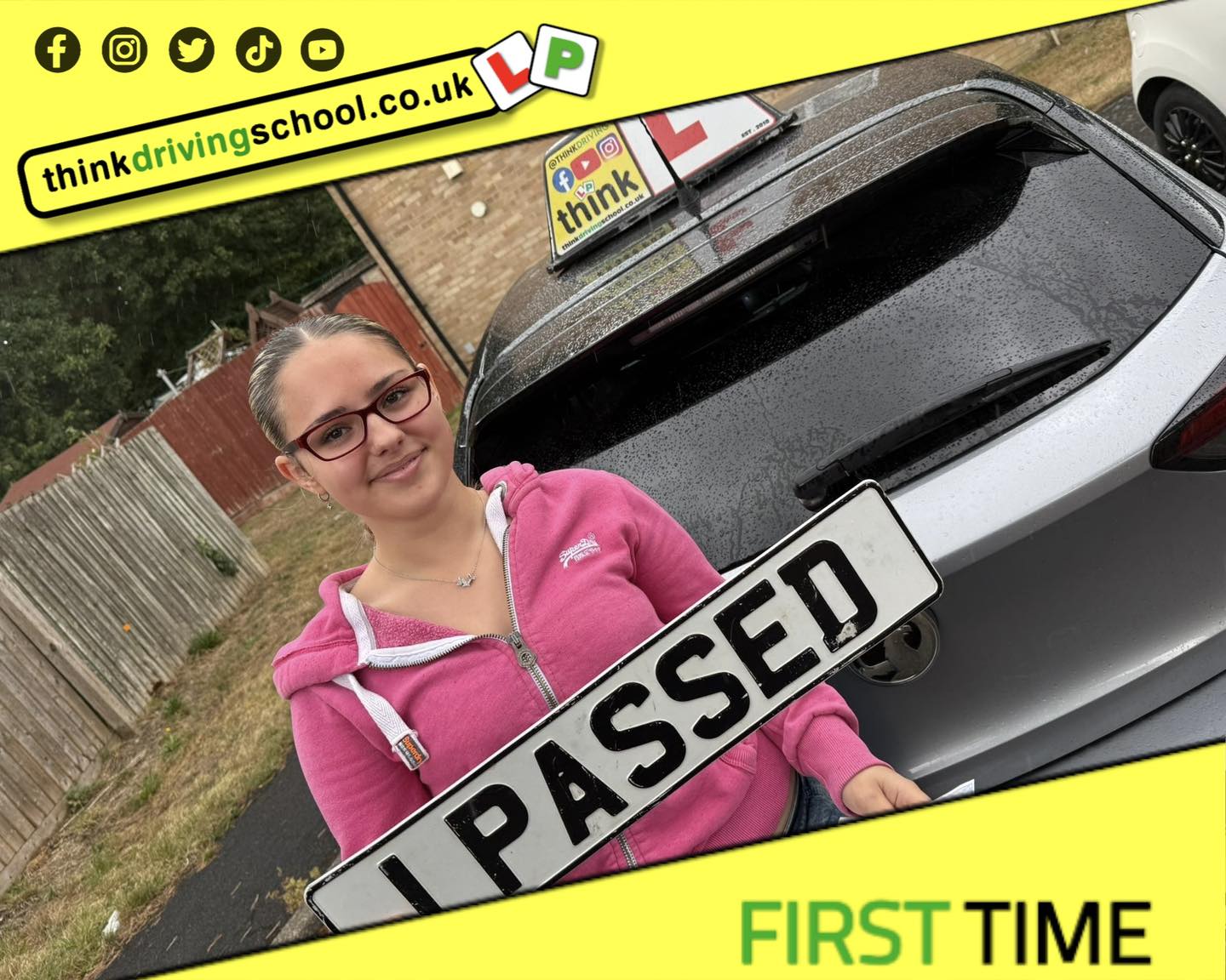 Driving School Godalming Passed with think driving school August 2025 and left this 5 star review
