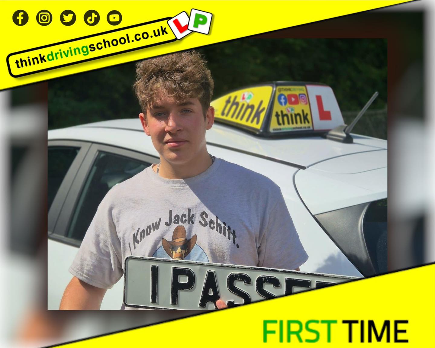 Driving School Godalming Passed with think driving school August 2025 and left this 5 star review