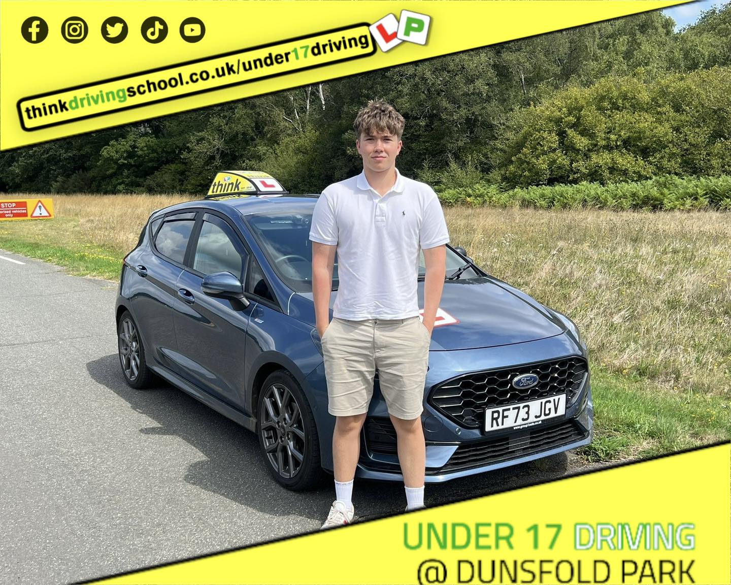 Driving School Godalming Passed with think driving school August 2025 and left this 5 star review