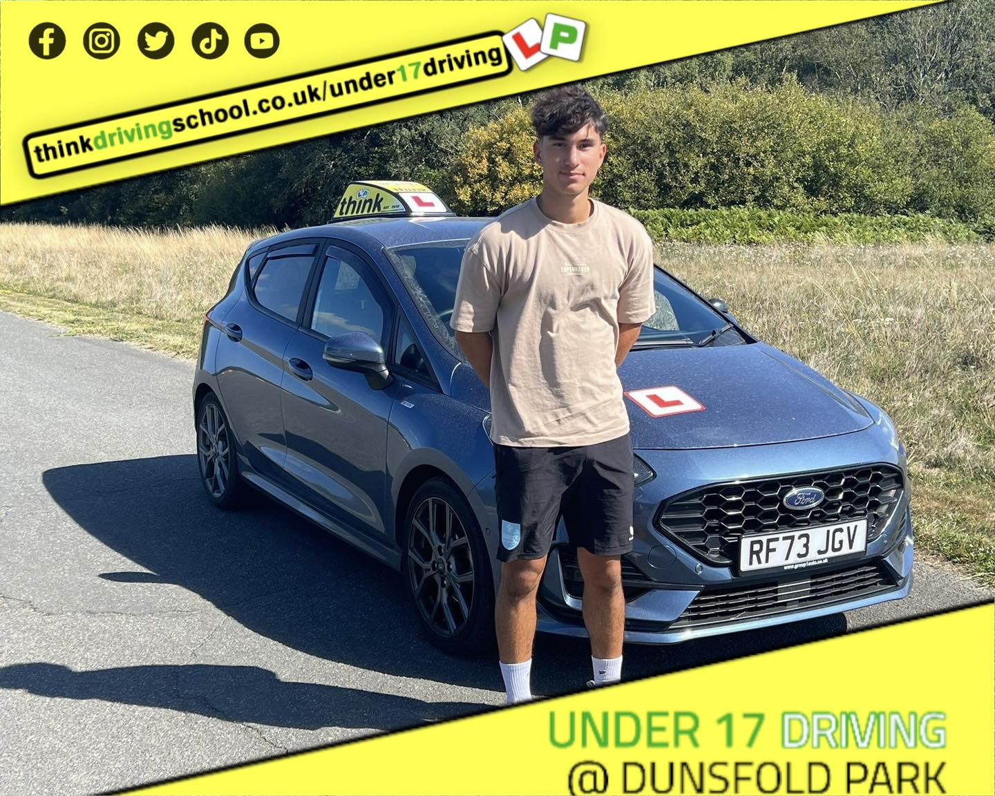Driving School Godalming Passed with think driving school August 2025 and left this 5 star review
