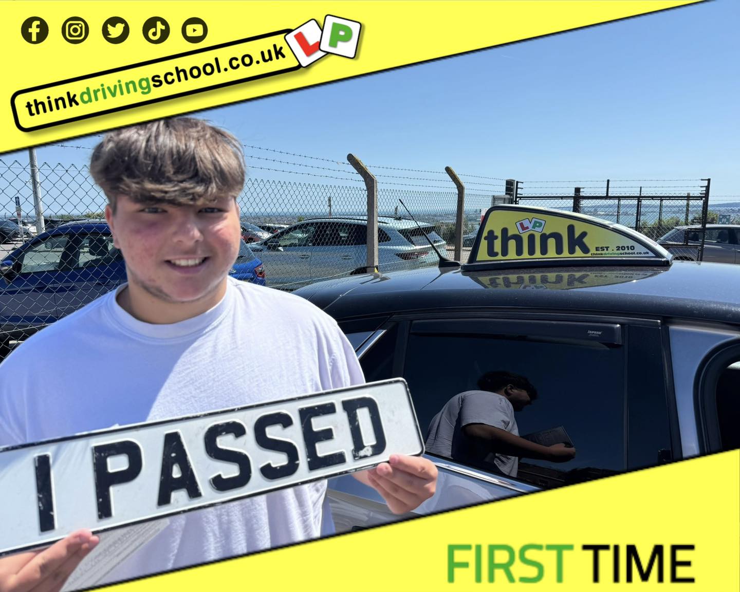Driving School Godalming Passed with think driving school June 2025 and left this 5 star review