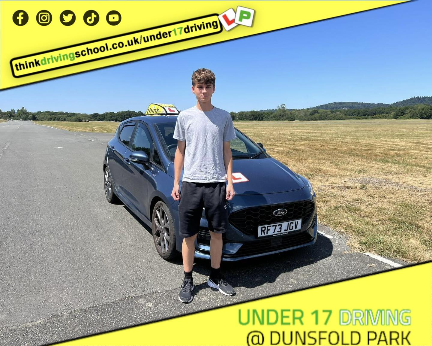 Driving School Godalming Passed with think driving school June 2025 and left this 5 star review