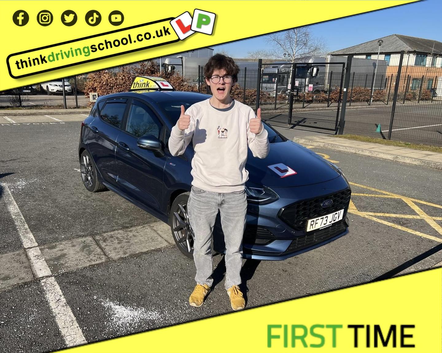Driving School Godalming Passed with think driving school March 2025 and left this 5 star review