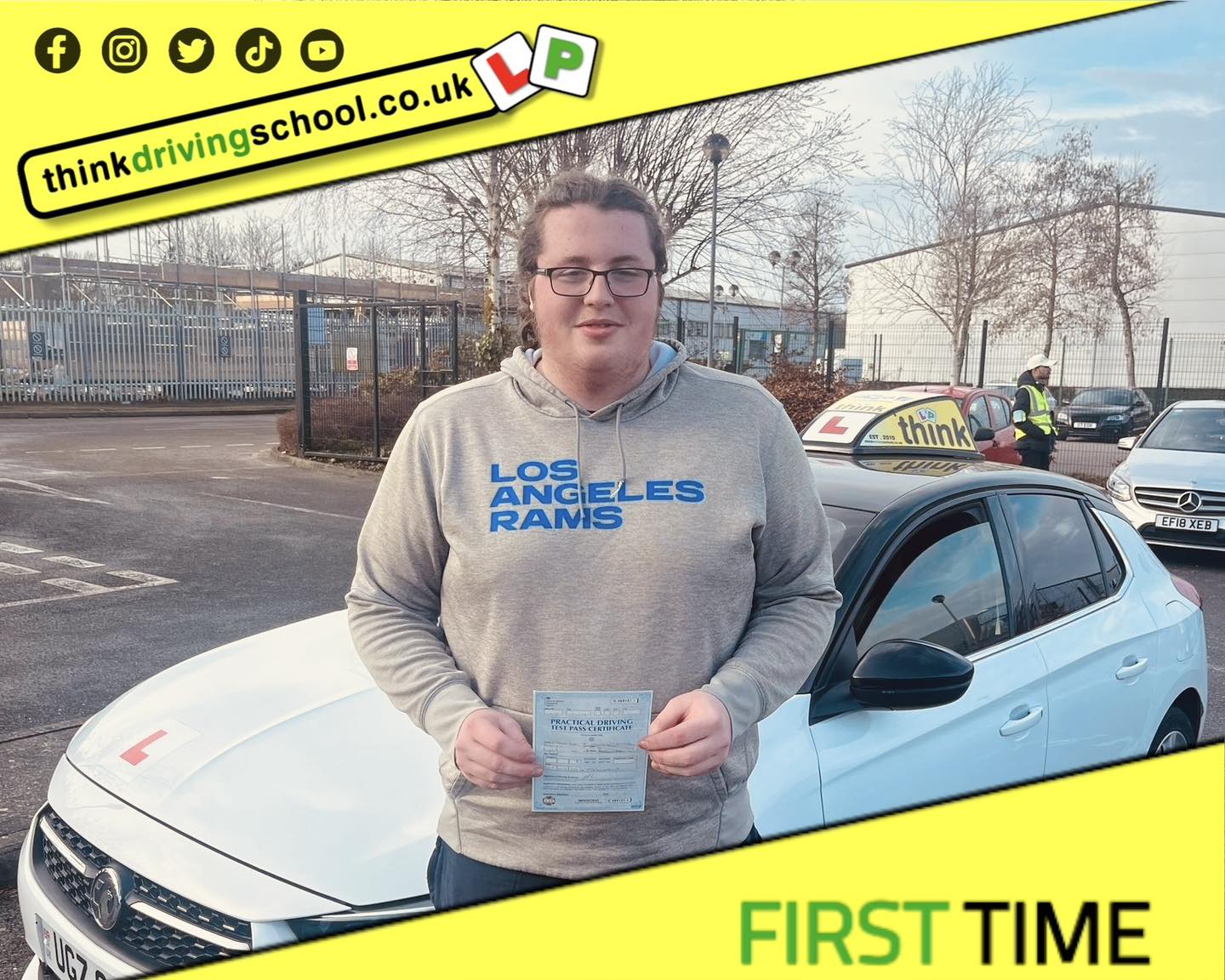 Driving School Godalming Passed with think driving school March 2025 and left this 5 star review