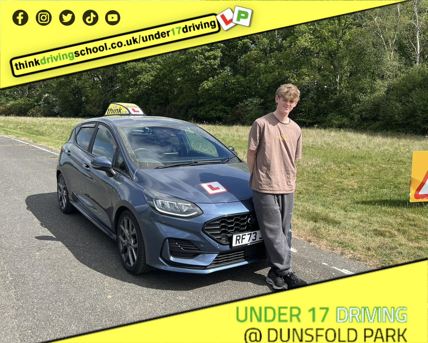 Driving School Godalming Passed with think driving school March 2025 and left this 5 star review