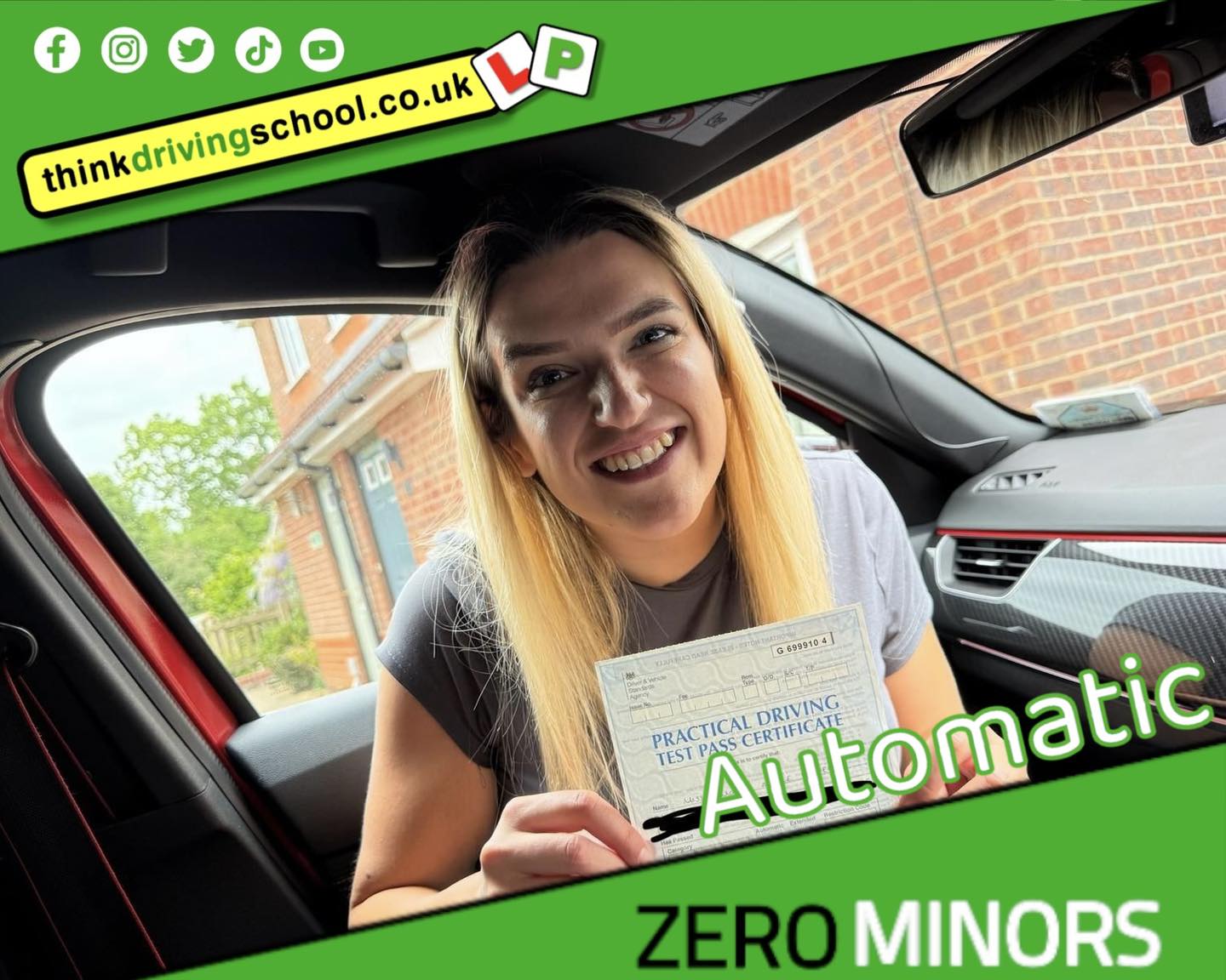 3 think driving school learner cars for driving lessons 