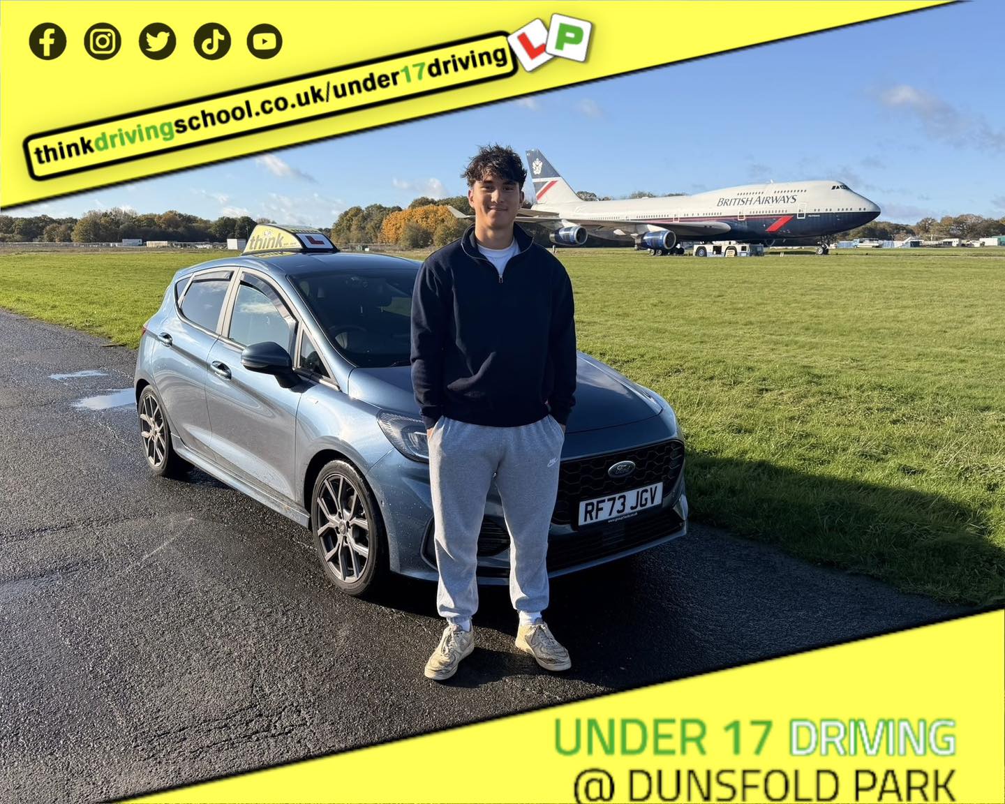Driving School Godalming Passed with think driving school November 2025 and left this 5 star review
