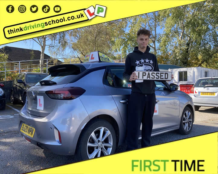 passed with rob evamy from bordon driving school