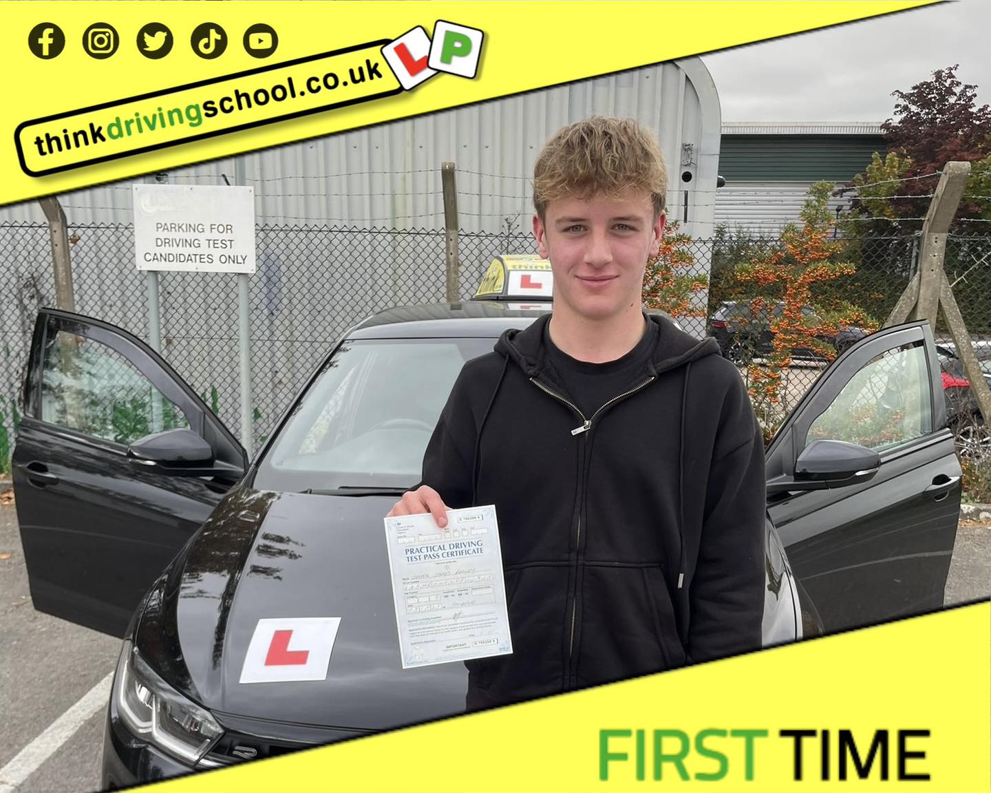 Driving School Godalming Passed with think driving school October 2025 and left this 5 star review