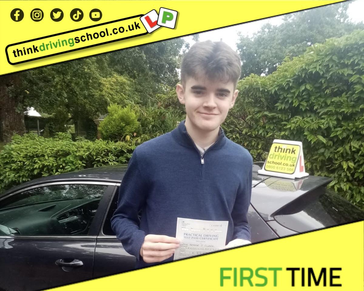 Driving School Godalming Passed with think driving school September 2025 and left this 5 star review