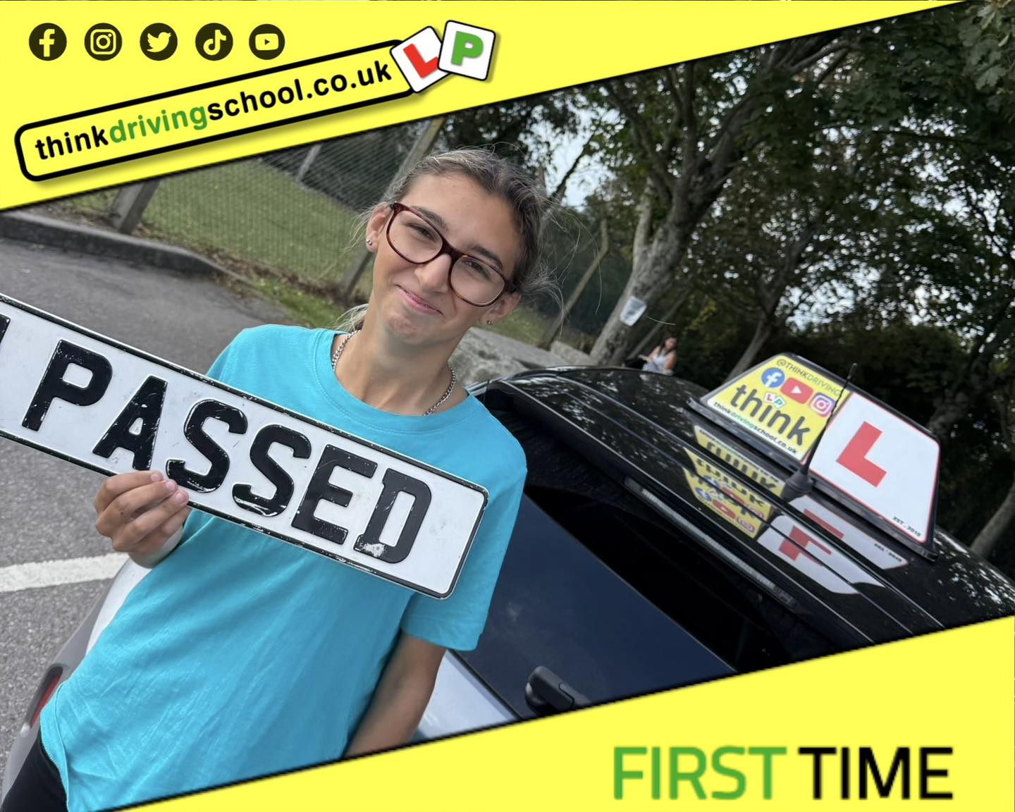 Driving School Godalming Passed with think driving school September 2025 and left this 5 star review