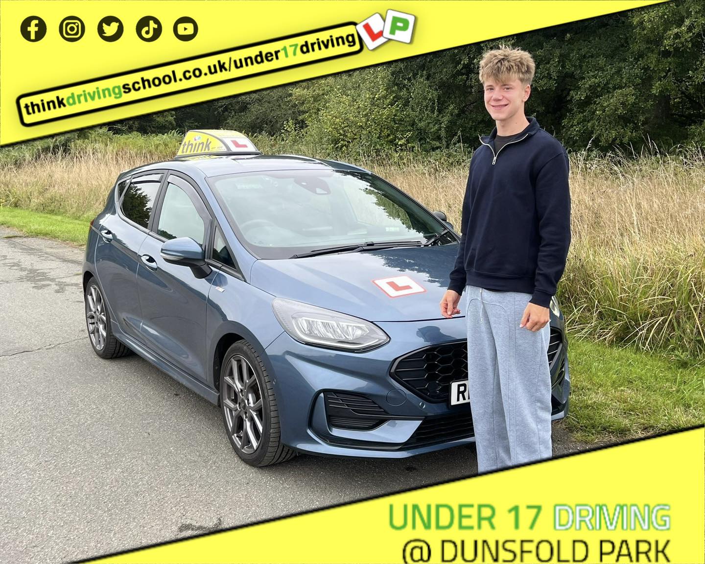Driving School Godalming Passed with think driving school September 2025 and left this 5 star review