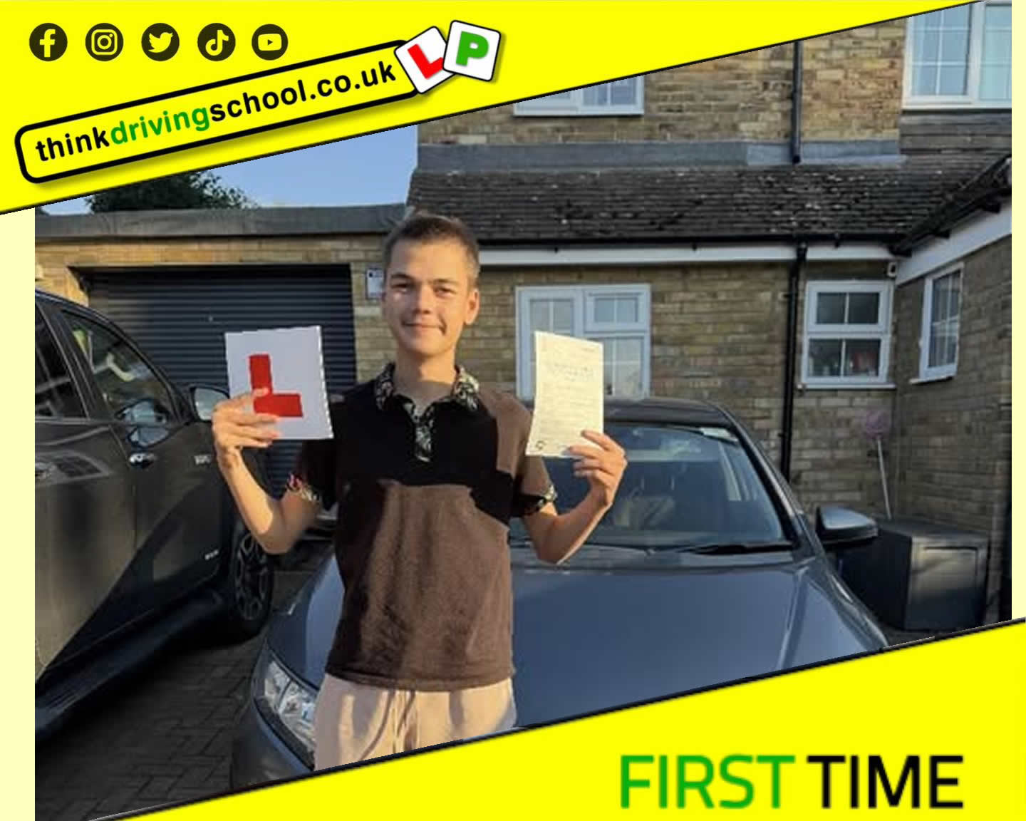 passed with rob evamy from bordon driving school