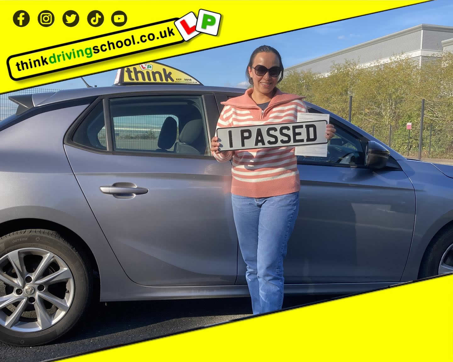 passed with rob evamy from bordon driving school