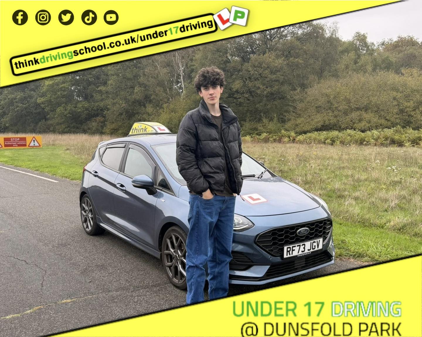 Driving School Godalming Passed with think driving school September 2025 and left this 5 star review