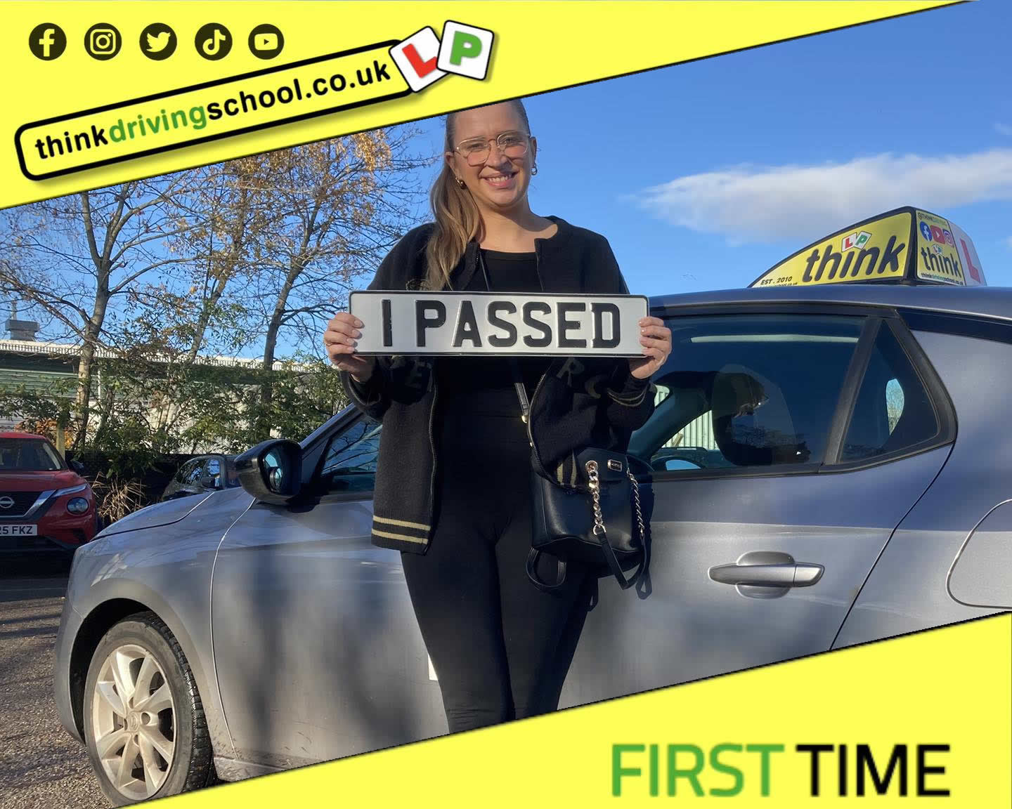 Driving School Godalming Passed with think driving school December 2025 and left this 5 star review