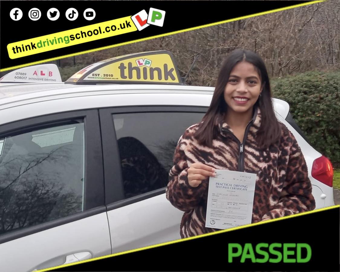 Driving School Godalming Passed with think driving school December 2025 and left this 5 star review