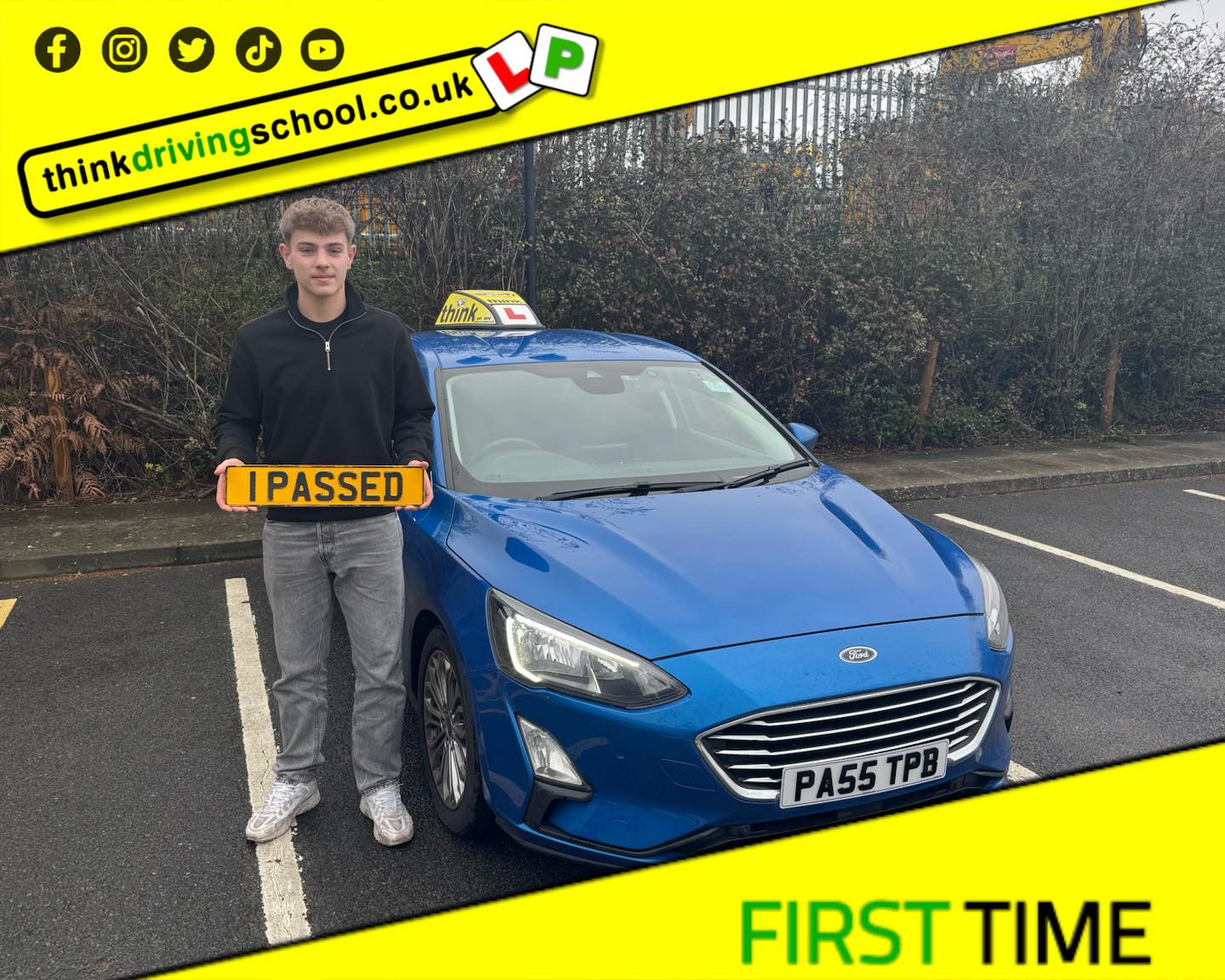 Driving School Godalming Passed with think driving school December 2025 and left this 5 star review