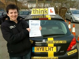 Jessica bracknell happy driving school lesson learner