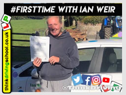 5 Star review of think Driving School Passed with think driving school in September 2018 and left this 5 star review