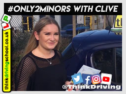 5 Star review of think Driving School Passed with think driving school in October 2018 and left this 5 star review