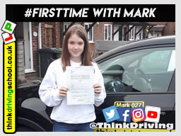 Passed with think driving school in January 2019 and left this 5 star review