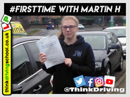 Passed with think driving school in January 2019 and left this 5 star review