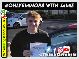 Passed with think driving school in January 2019 and left this 5 star review