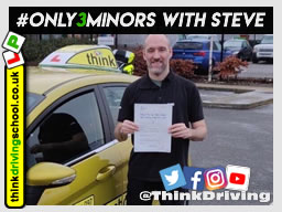 Passed with think driving school in January 2019 and left this 5 star review