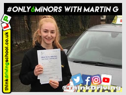 Passed with think driving school in February 2019 and left this 5 star review