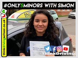 Passed with think driving school in February 2019 and left this 5 star review
