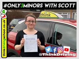 Passed with think driving school in February 2019 and left this 5 star review