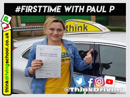 Passed with think driving school in March 2019 and left this 5 star review