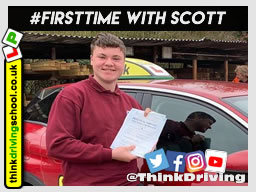Passed with think driving school in March 2019 and left this 5 star review