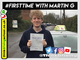 Passed with think driving school in March 2019 and left this 5 star review