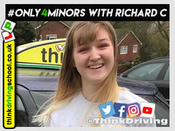 Passed with think driving school in March 2019 and left this 5 star review