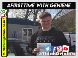 Passed with think driving school in March 2019 and left this 5 star review