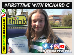 Passed with think driving school in April 2019 and left this 5 star review