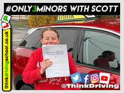 Passed with think driving school in April 2019 and left this 5 star review