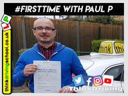Passed with think driving school in April 2019 and left this 5 star review