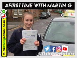 Passed with think driving school in April 2019 and left this 5 star review