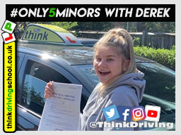 Passed with think driving school in April 2019 and left this 5 star review