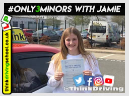 Passed with think driving school in April 2019 and left this 5 star review