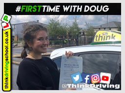 Passed with think driving school in May 2019 and left this 5 star review